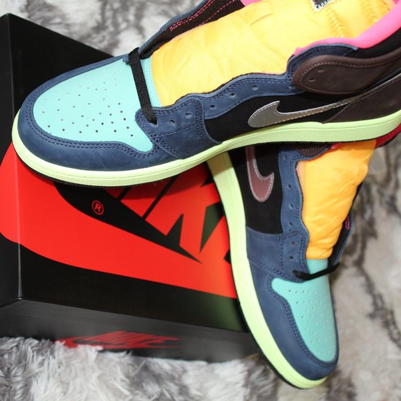 Jordan Retro 1 "Tokyo Hack" Dead Stock Size 12 - Picture 5 of 7